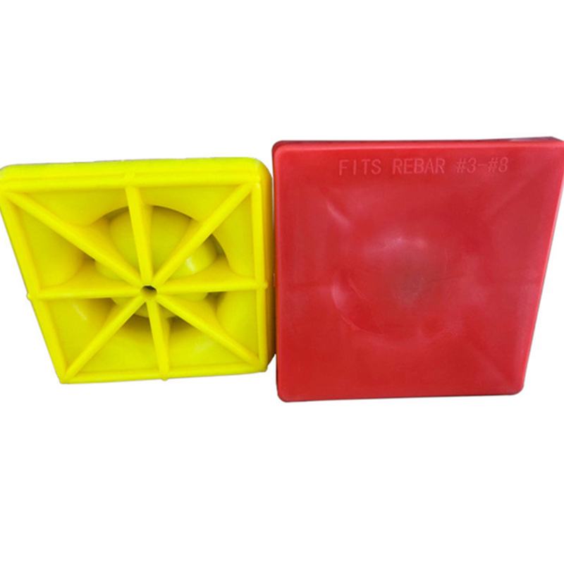 Puncture Resistant Rebar Caps Rebar square safety cap with steel plate