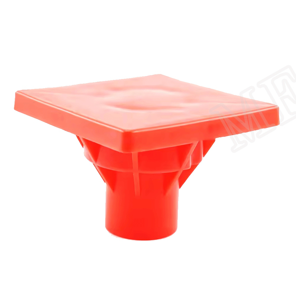 Puncture Resistant Rebar Caps Rebar square safety cap with steel plate