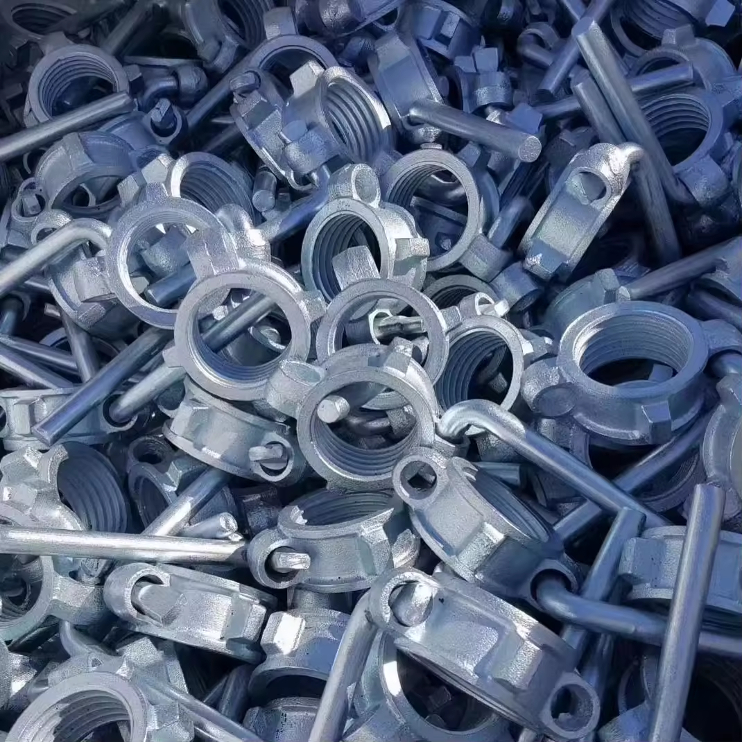 Adjustable Construction Steel Prop Jack Nuts and Bolts for Scaffolding Shoring Prop Nut 2 Adjustable Construction Steel Prop Jack Nuts and Bolts for Scaffolding Shoring Prop Nut