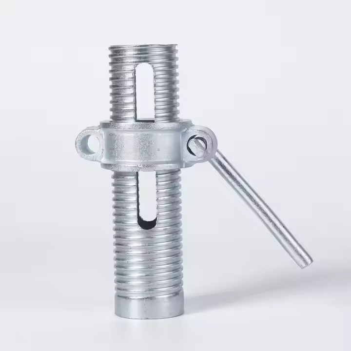 Galvanized Scaffold Accessories Golden Adjustable Steel Prop Sleeve Adjustable Shoring Prop Sleeve