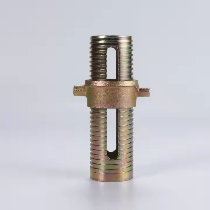 Galvanized Scaffold Accessories Golden Adjustable Steel Prop Sleeve Adjustable Shoring Prop Sleeve