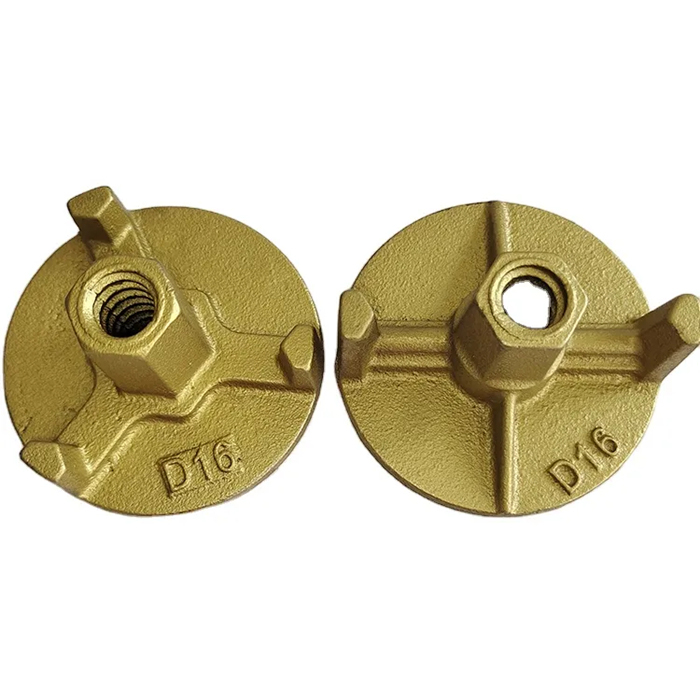 High Strength Galvanized OEM Formwork Accessories Anchor Nut Tie Rod Wing Nut