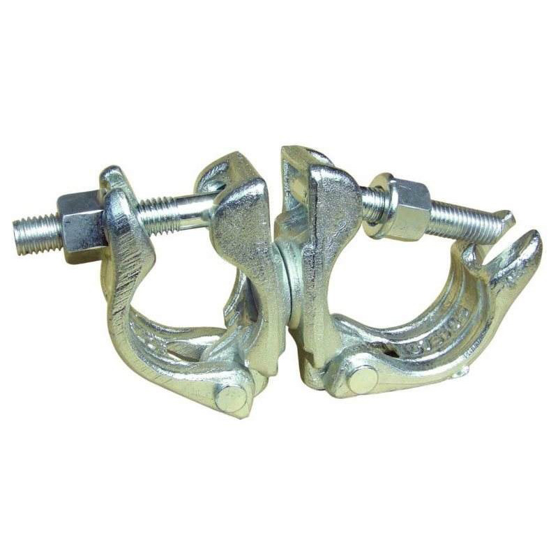 EN74-scaffold-coupler.jpg EN74 Pressed Or Forged Swivel Constrcution Scaffolding Double Coupler Scaffold Clamps