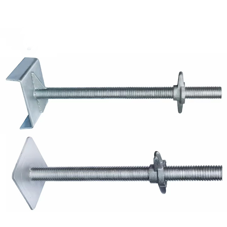 Hollow and Solid Scaffold Screw Jack base swivel U head for Construction