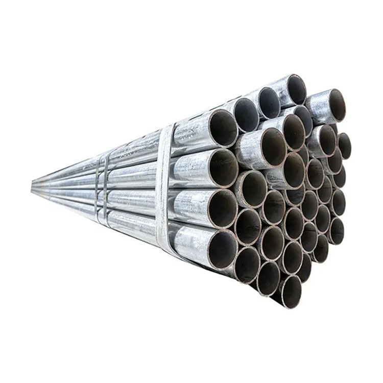 Q235/Q345 Galvanized Steel Tube Hot Dip Gi Galvanized Round Steel Pipe For Scaffold