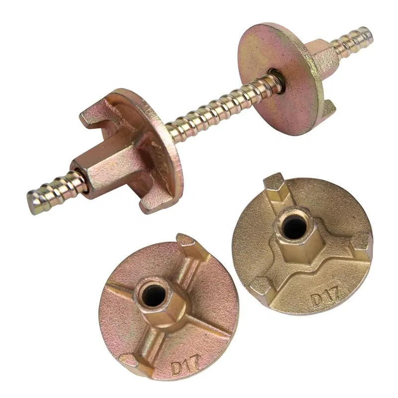 High Strength Galvanized OEM Formwork Accessories Anchor Nut Tie Rod Wing Nut