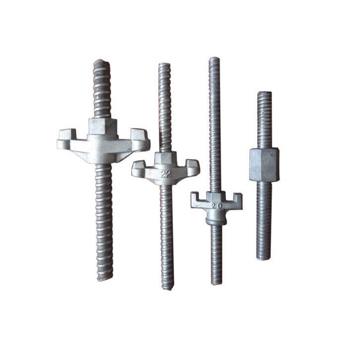 D15/D17 Steel Tie Rod Tie Bar Accessories for Concrete Formwork
