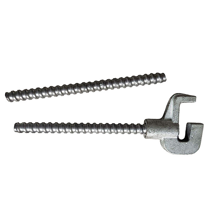 D15/D17 Steel Tie Rod Tie Bar Accessories for Concrete Formwork