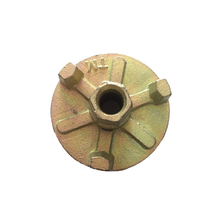High Strength Galvanized OEM Formwork Accessories Anchor Nut Tie Rod Wing Nut